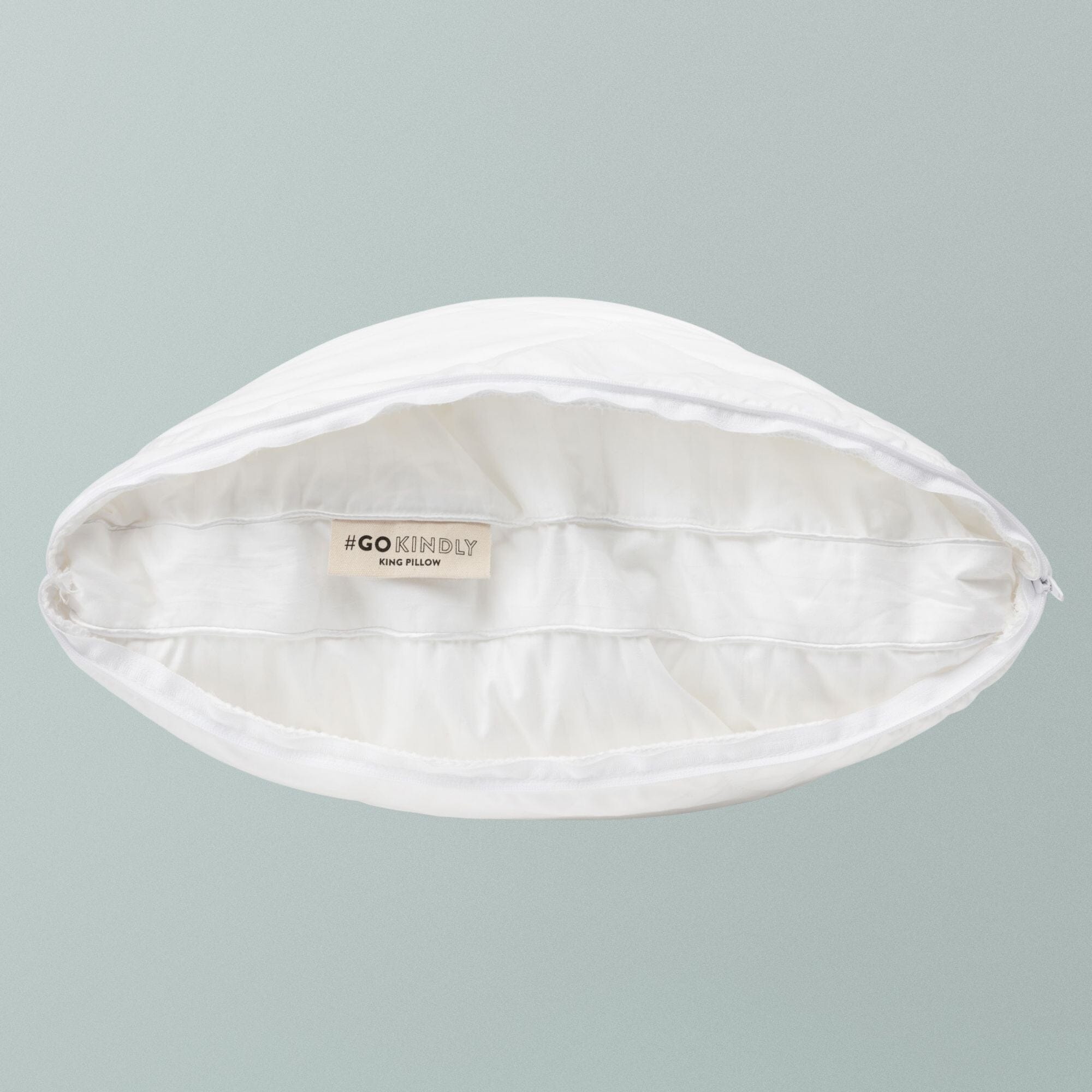 King Pillow Protector with King Pillow inside