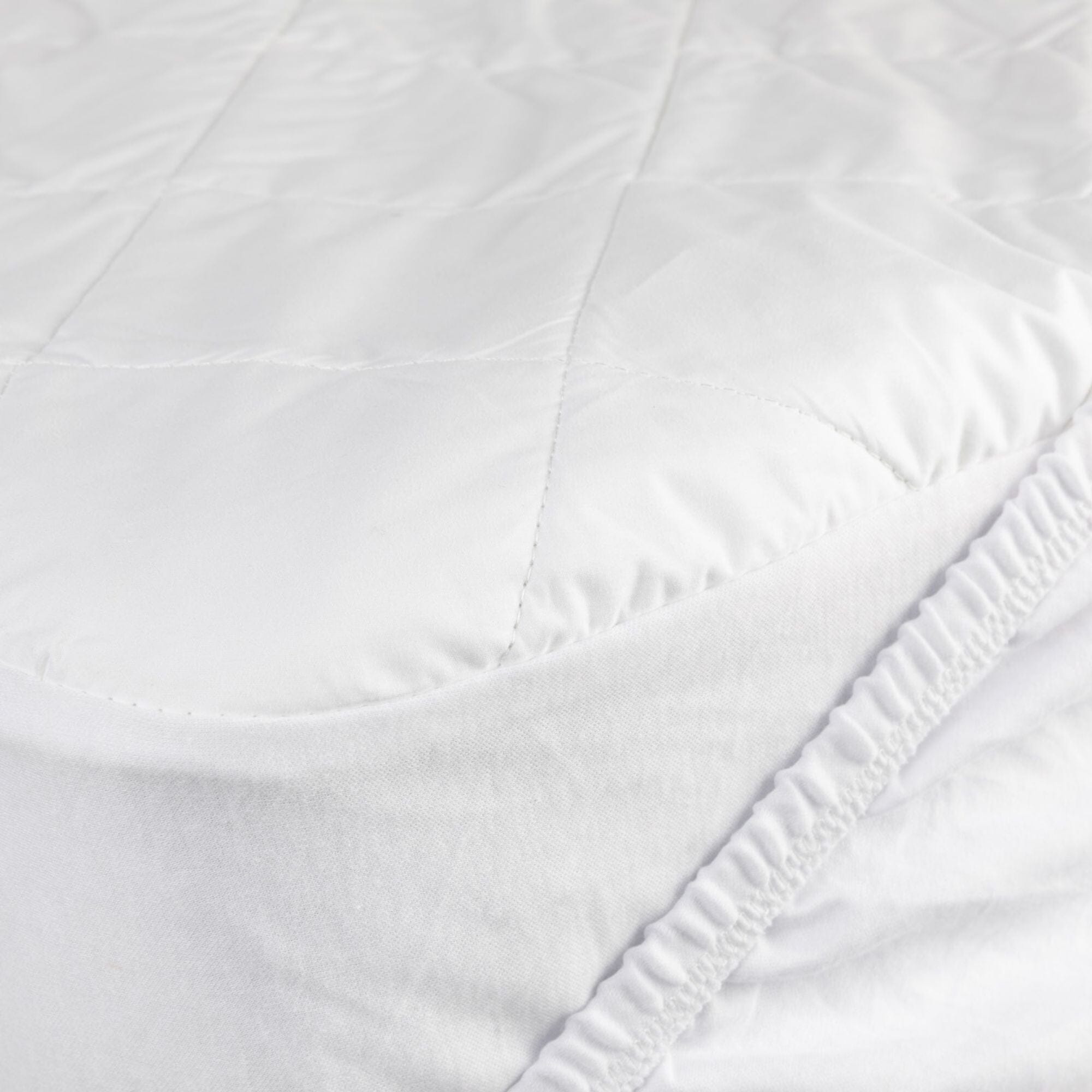 Mattress protector close up