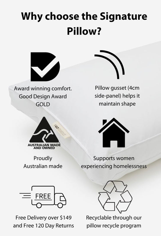 Signature pillow why choose