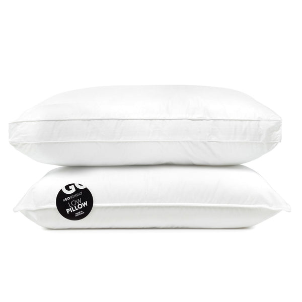 Signature Pillow and Low profile pillow
